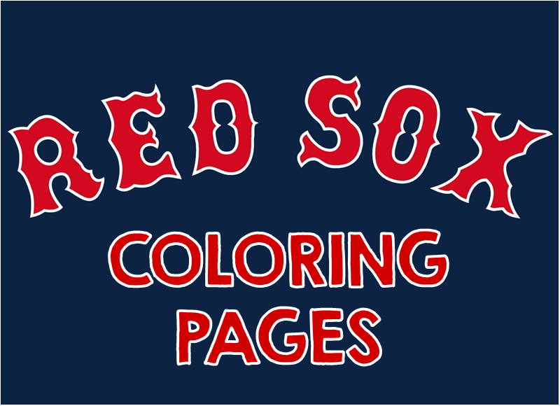 Purple Sox Coloring Web pages South Shore Mamas picture relating to Red Sox Schedule Printable named Pink Sox Coloring Internet pages South Shore Mamas